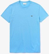 Lacoste Heren T-shirt - Lichtblauw - Maat L