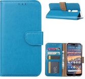 Nokia 4.2 - Bookcase Turquoise - portemonee hoesje