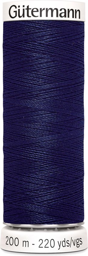 Gütermann naaigaren, donkerblauw, 200 m - 220 yds/vgs.