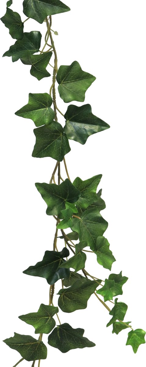 (Best) Ivy Chicago garland green 180cm (98 lvs) -Frosted Ivy Chicago garland 180cm -Kunstplant klimop slinger - Kunstplanten.nl Hedera hangplant