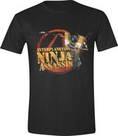 Borderlands - Claptrap Ninja Assassin Heren T-Shirt - Zwart - S