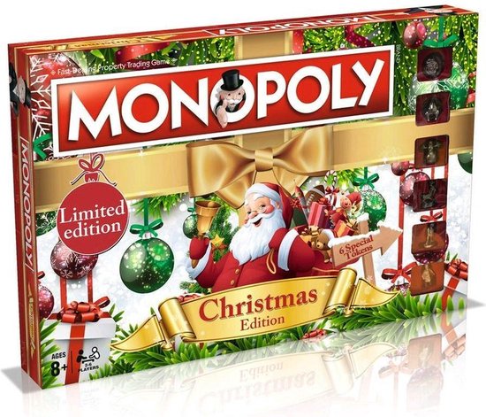 Boek: Monopoly Christmas Edition - Bordspel (ENG), geschreven door Winning Moves