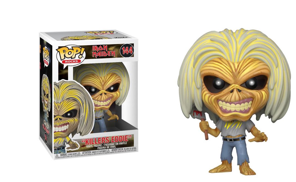 Pop Iron Maiden Eddie Vinyl Figure 