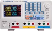 PeakTech 6181 Programmeerbare DC-voeding 2 x 0-30 V / 2 x 0-6 A;