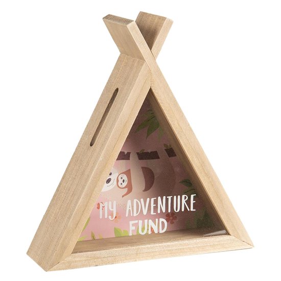 Spaarpot Creativ Company hout 10cm x 9cm - Kantoor Kompleet Spaarpot Creativ Company hout 10cm x 9cm - Kantoor Kompleet