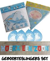 Geboorteslingers set Hoera een zoon