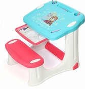 Smoby Frozen speeltafel & Educatief bureau met opslagruimte LESSENAAR