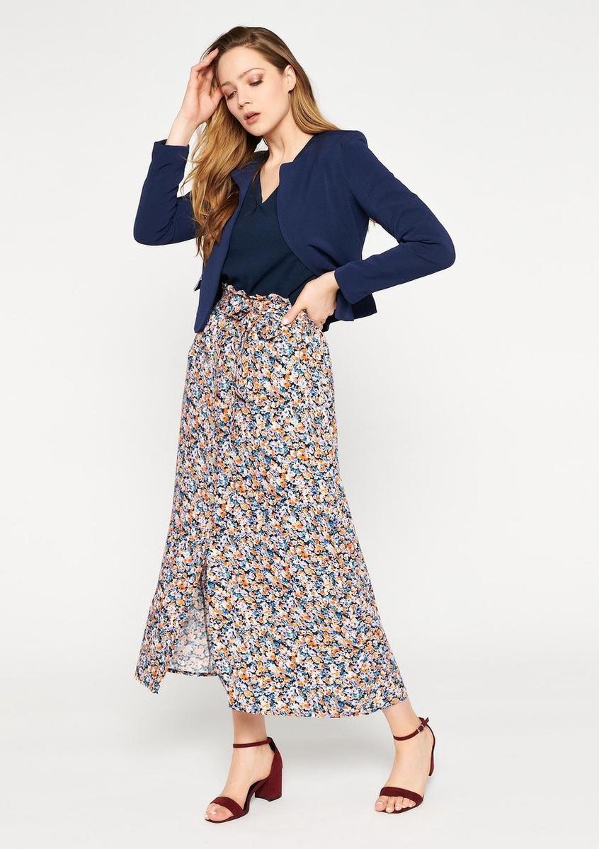 | LOLALIZA Blazer decoratieve steekzakken Dames Jas | LOLALIZA Blazer decoratieve steekzakken Dames Jas