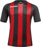 Acerbis Sports JOHAN STRIPED S/SL JERSEY (Sportshirt) BLACK/RED XXL