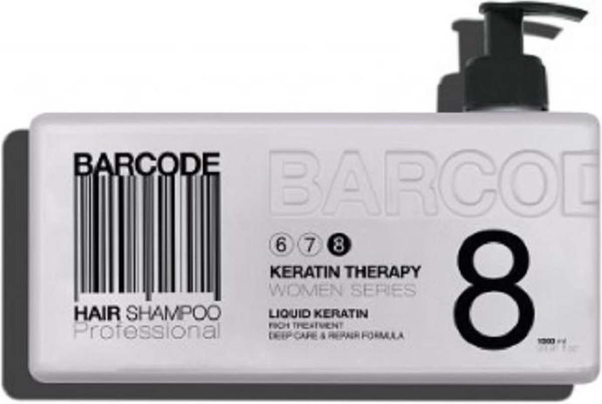 BARCODE - Hair Shampoo - Keratin Therapy - 1000ml