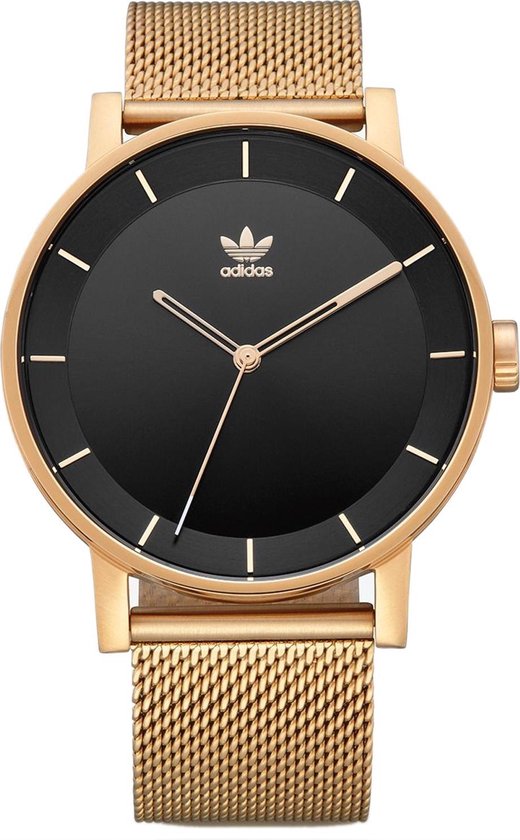 Adidas horloge District_M1 Gold / Black Sunray | bol.com