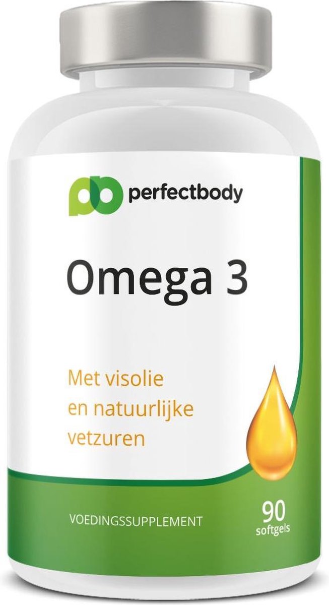 Omega 3 Capsules (1000 Mg) - 90 Softgels - PerfectBody.nl