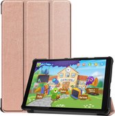 Lenovo Tab M8 HD hoes - Tri-Fold Book Case - Rosé Goud