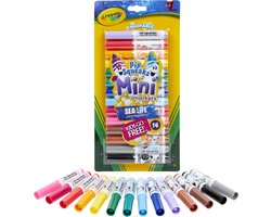 Crayola - Viltstiften - Pip-Squeaks -14 Mini Afwasbare Viltstiften Voor Kinderen