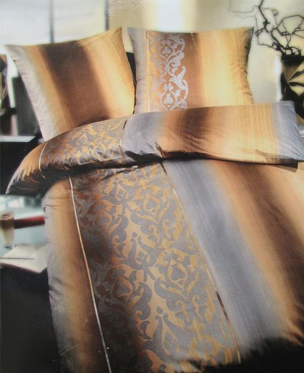 Kaeppel 926/609 Dekbedovertrek - Eenpersoons - 140x200/220 cm - Silver