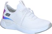 Skechers Solar Fuse Witte Sneakers  Dames 35