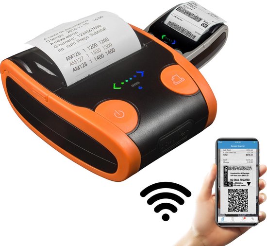 Labelprinter Bluetooth – Bluetooth Bonprinter – Kassabon Printer –  Labelprinters 58mm... | bol.com