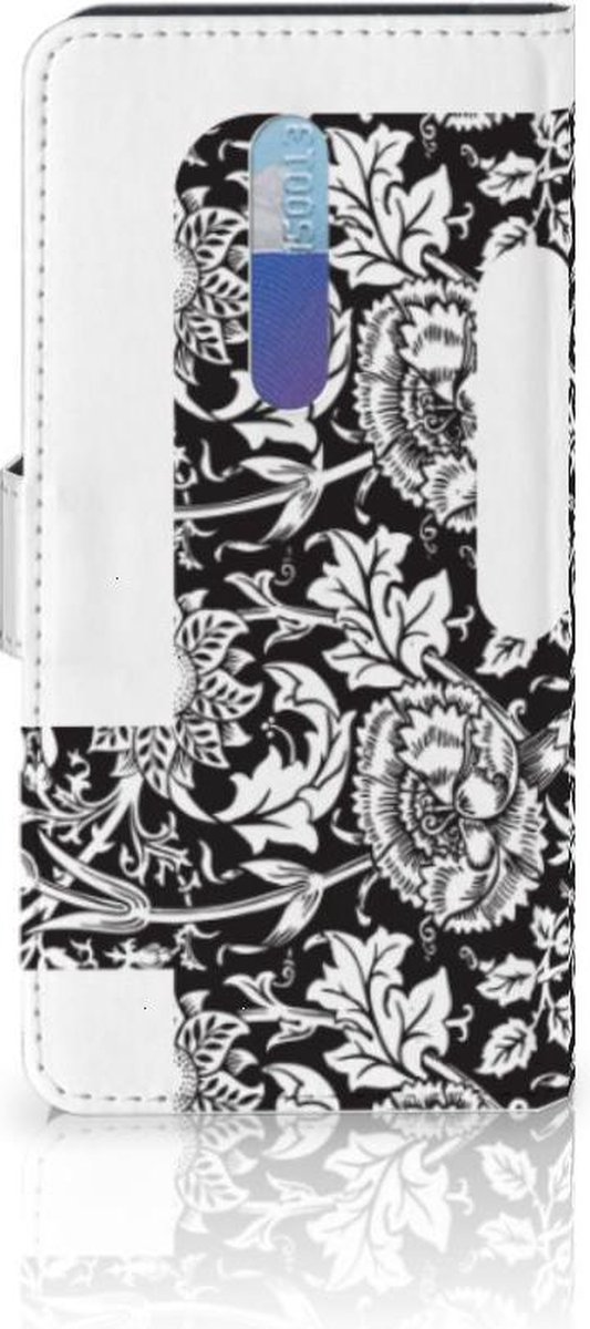 Xiaomi Redmi K20 Pro Hoesje Black Flowers