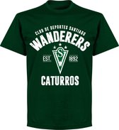 Santiago Wanderers Established T-Shirt - Donkergroen - L