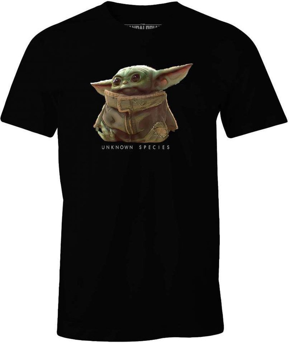opstelling radar Ster Star Wars Baby Yoda The Mandalorian Heren T-shirt S | bol.com