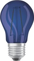OSRAM E27 bolvormige LED-lamp - Blauw