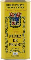 Nunez De Prado Olijfolie Extra Vierge Bio Blik 1 Liter