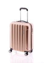 Gladiator Neon Lux S handbagage Spinner 55 - TSA slot - Rosé Goud