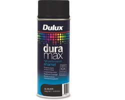 Dulux - Duramax - Spuitlak - Sneldrogend - Kleurbehoudend - Hoge dekking - Hoogglans Zwart