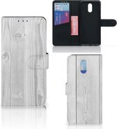 Smartphone Hoesje Nokia 2.3 Book Style Case White Wood