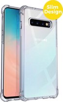 Samsung Galaxy S10 Telefoonhoesje | Transparant Siliconen Tpu Smartphone | Shock Proof Case