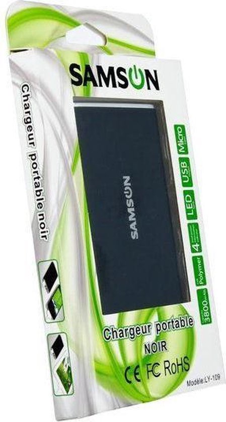 iPhone 6 / 6S Powerbank / Externe Batterij 3800 mAh incl Micro kabel - | bol.com