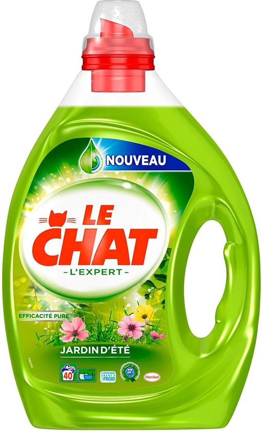 Détergent Le Chat - Jardin d'été - 2L / 40 lavages | bol.com