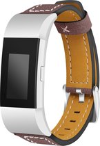 watchbands-shop.nl Leer bandje - Fitbit Charge 2 - Bruin