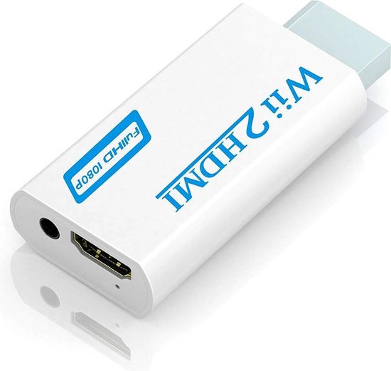 Wii naar HDMI adapter - HDMI adapter converter voor Nintendo Wii - Jumalu