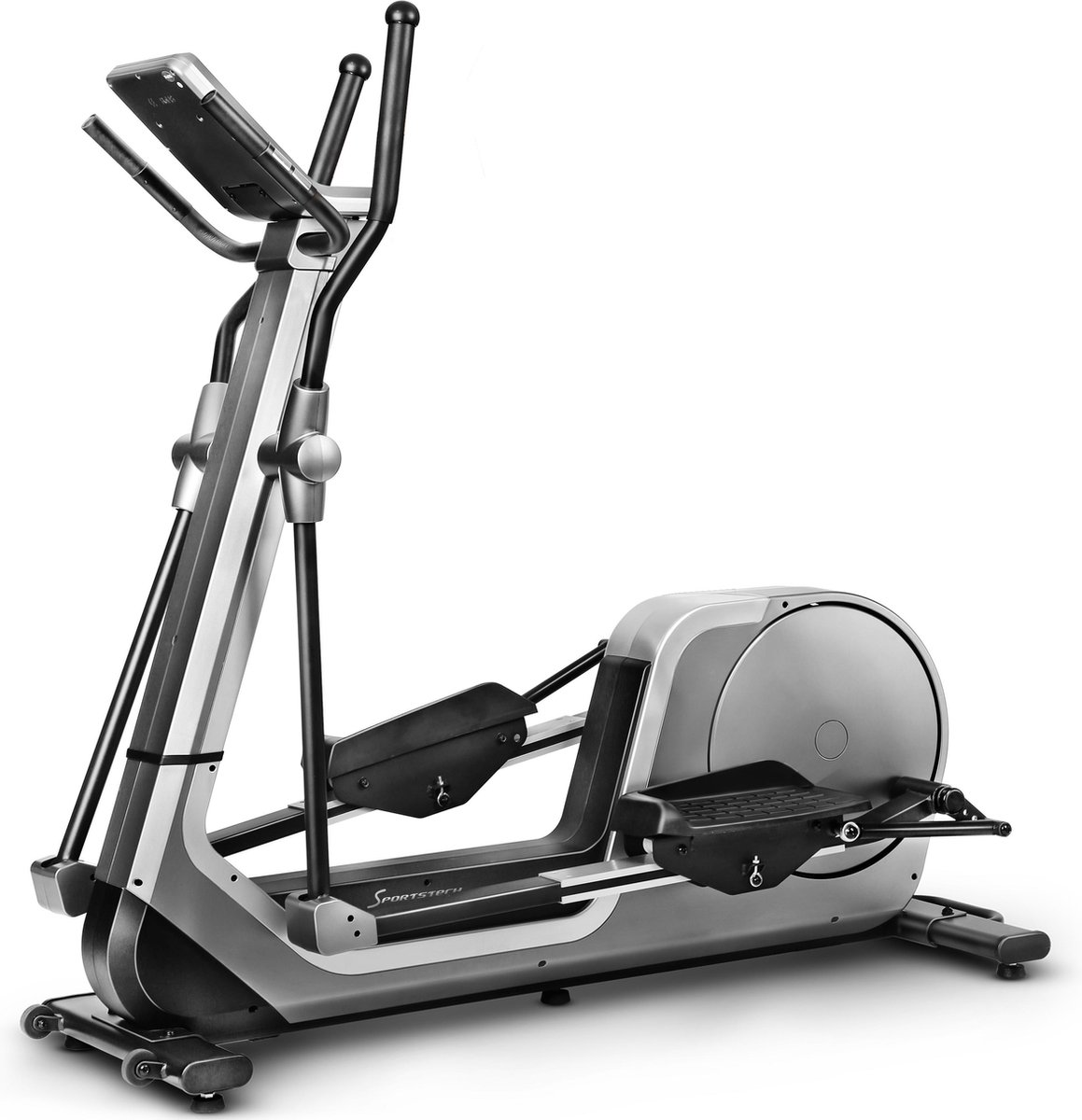 ZIPRO Wave Crosstrainer für Zuhause - 32-Level Magnetwiderstand, Herzfrequenzsensoren, 16 Programme, Kinomap & Zwift Kompatibel, Integrierter Tablethalter, Einfache Montage, Perfekt für Heimfitness