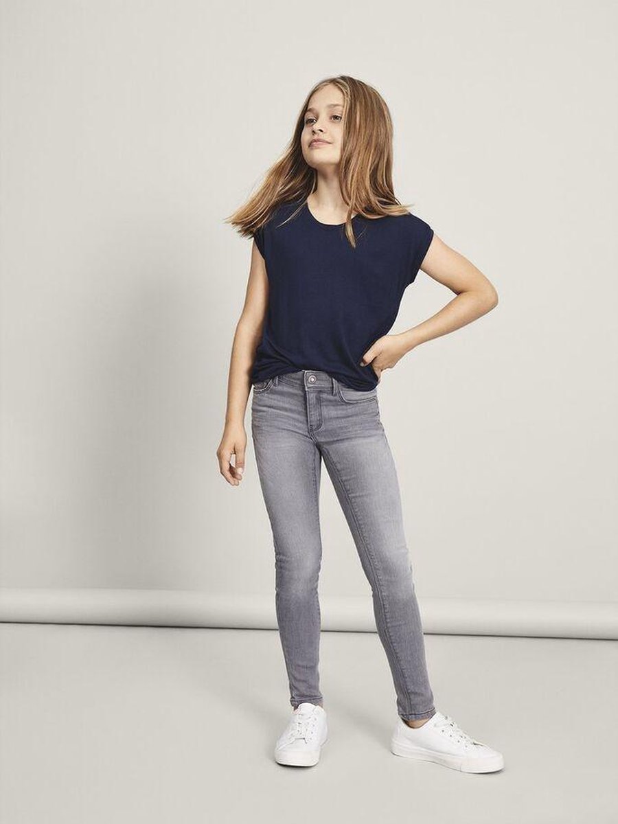 name it NKFPOLLY Meisjes Skinny Jeans - Maat 128