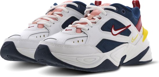Nike Sneakers - Maat 40 - Unisex - wit/blauw/rood/geel/roze