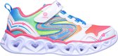 Skechers Heart Lights meisjes sneaker - Wit multi - Maat 30