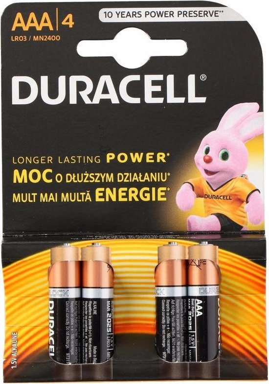 Duracell 16 stuks AAA batterijen - Alkaline batterijen | bol.com