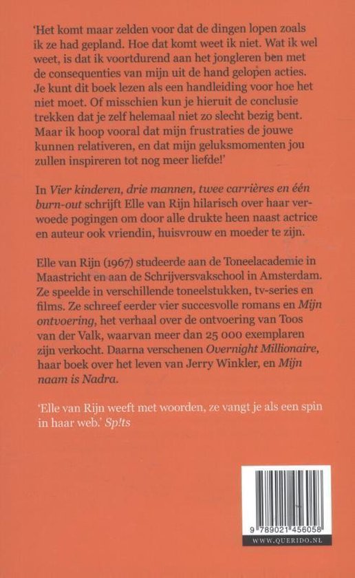 Vier kinderen, drie mannen, twee carrières en één burn-out