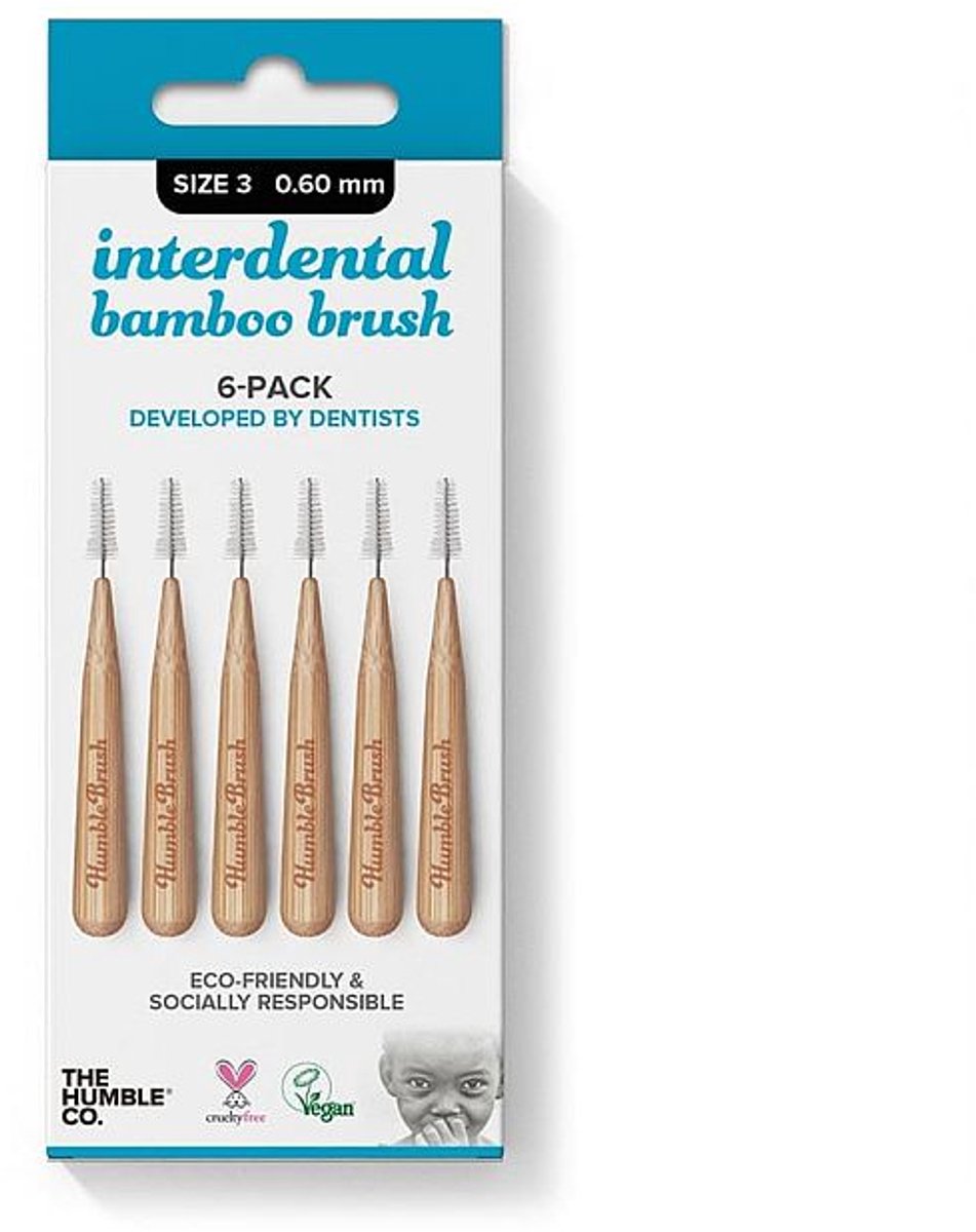 Interdental - Bamboe borsteltjes 060 mm
