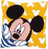 Disney Mickey kiekeboe Kruissteekkussen pakket