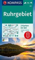 KOMPASS Wanderkarte 821 Ruhrgebiet