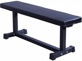 Bol.com Crossmaxx Flat bench l black aanbieding