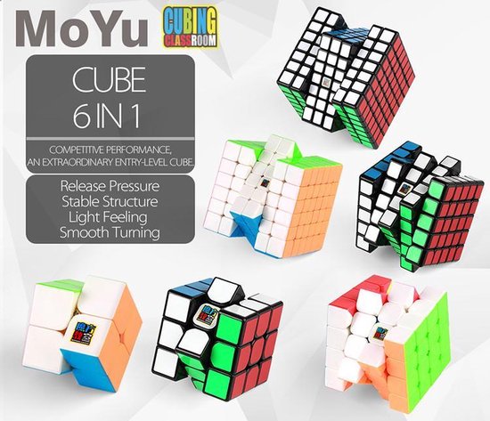 Thumbnail van een extra afbeelding van het spel Cubing Classroom cadeau box 6 stuks