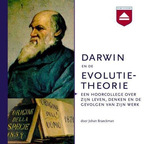 Boek cover Darwin en de evolutietheorie van Johan Braeckman (Onbekend)