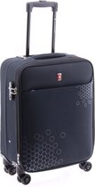 Gladiator Mosaic Handbagage koffer - 55 cm - Exp - 15 inch Laptopvak - Zwart