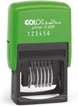 Colop Printer S226 GL Rood | Cijferbandstempel bestellen | Stempel met draaibare cijfers | Bestel nu!