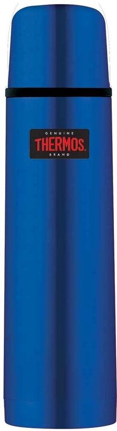 Thermos Fbb Light&Compact Thermosfles metallic blauw - 1 liter