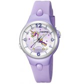 Calypso K5784/3 analoog unicorn horloge 34 mm 100 meter paars